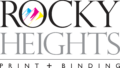 Rocky Heights Print & Binding logo for mobile